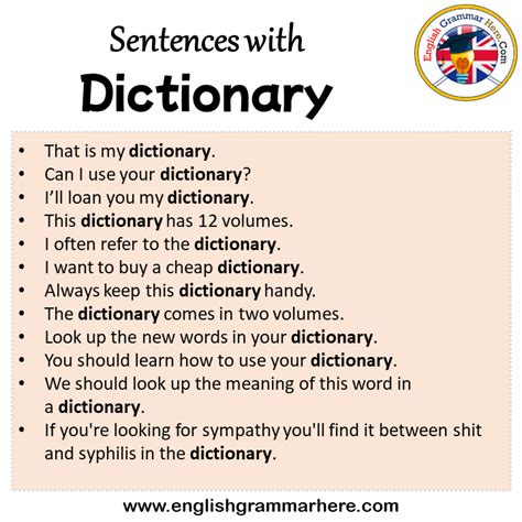 use it in a sentence dictionary.